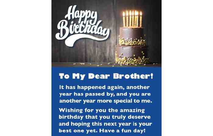 Birthday Wishes for Brother in English (6)