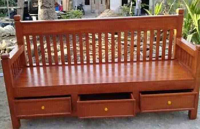 New Model Teak Wood Sofa Set (3)