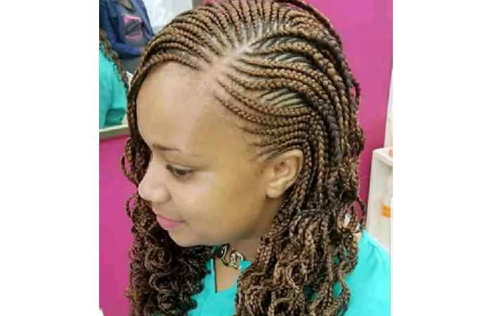 Two Strand Twist Styles For Medium Length Hair (5)