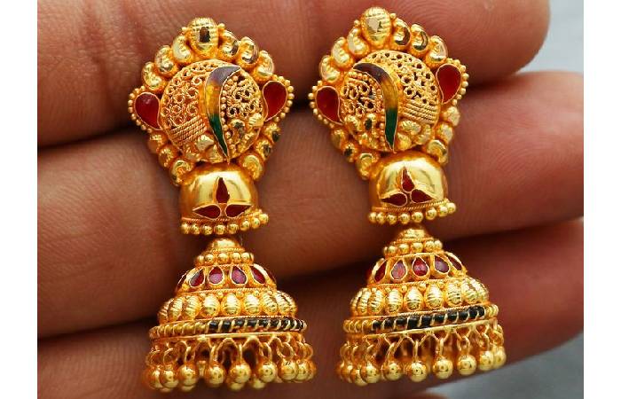 Gold Earring Design for Female (1)