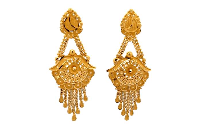 Gold Earring Design for Female (4)