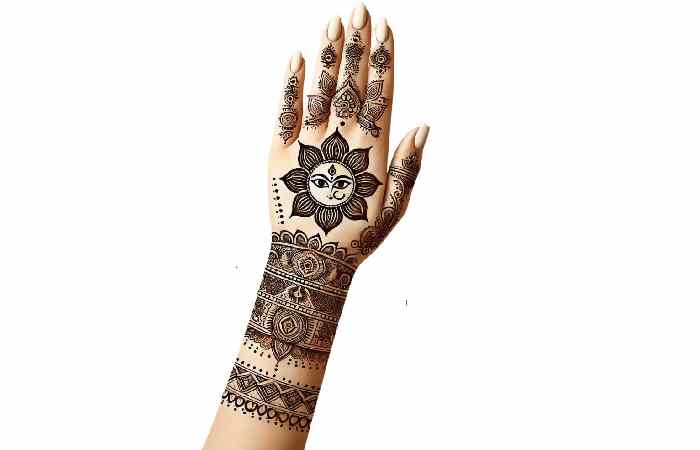 Royal Front Hand Mehndi Design (11)