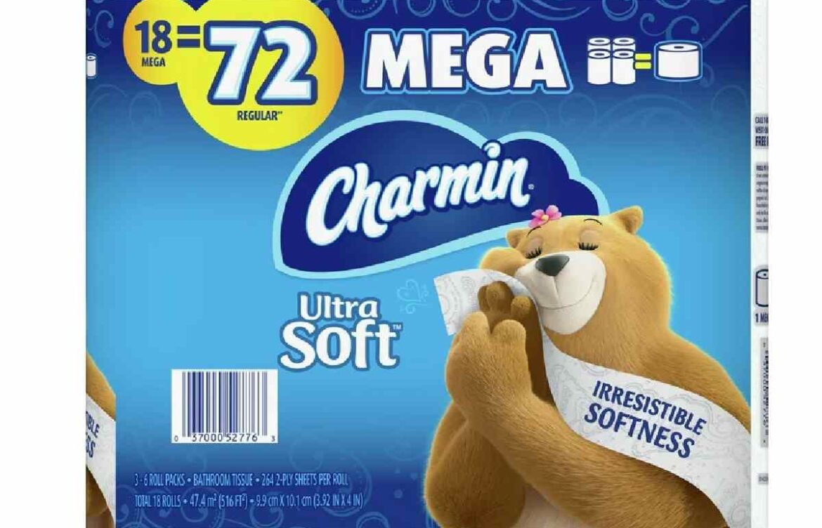 Charmin Ultra Soft Mega Bathroom Tissue 18 Rolls 030772014509